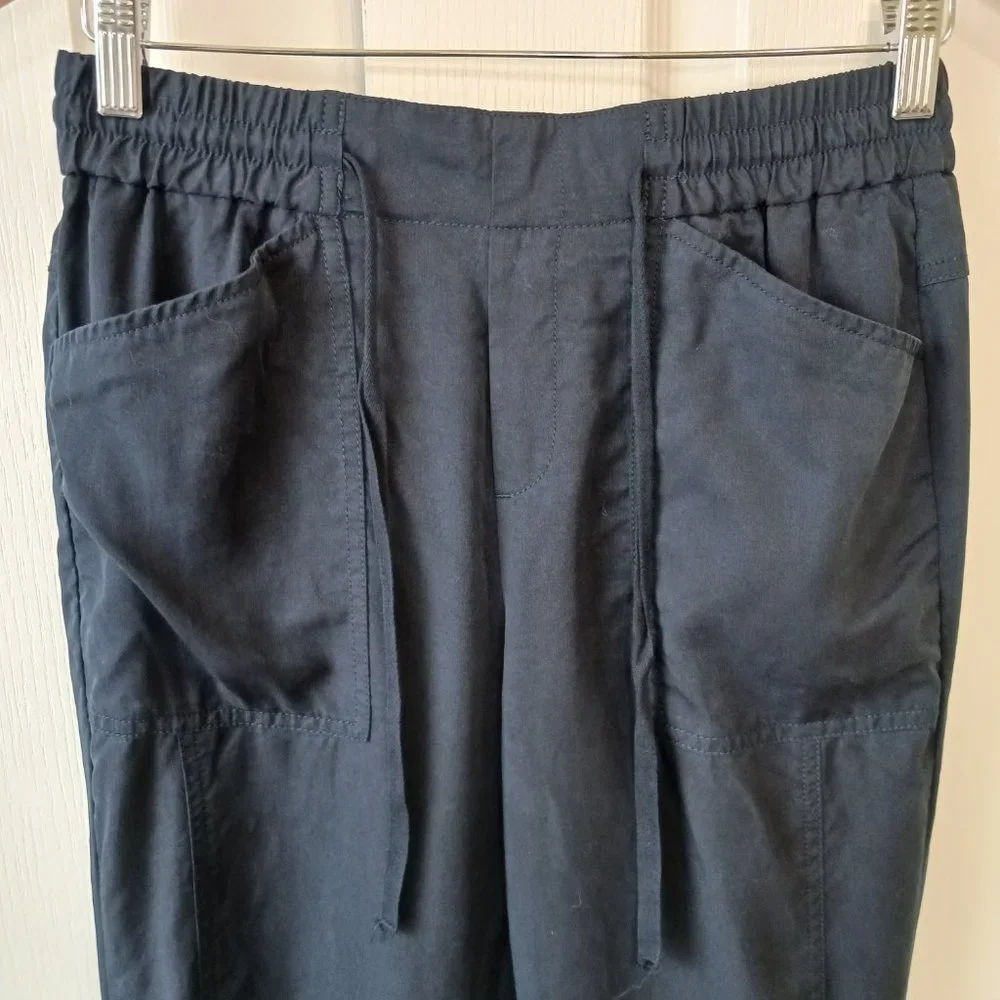 Banana Republic Women's Navy Lyocell Utility Joggers Size XS